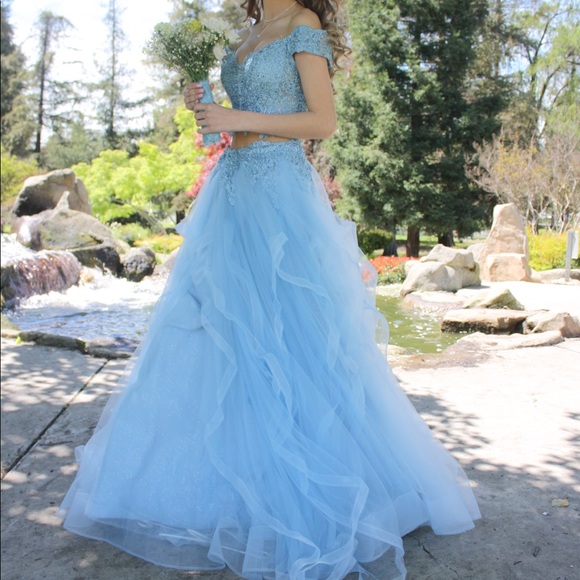 Sherri Hill Dresses & Skirts - Sherri Hill 51617 light blue prom homecoming gown
